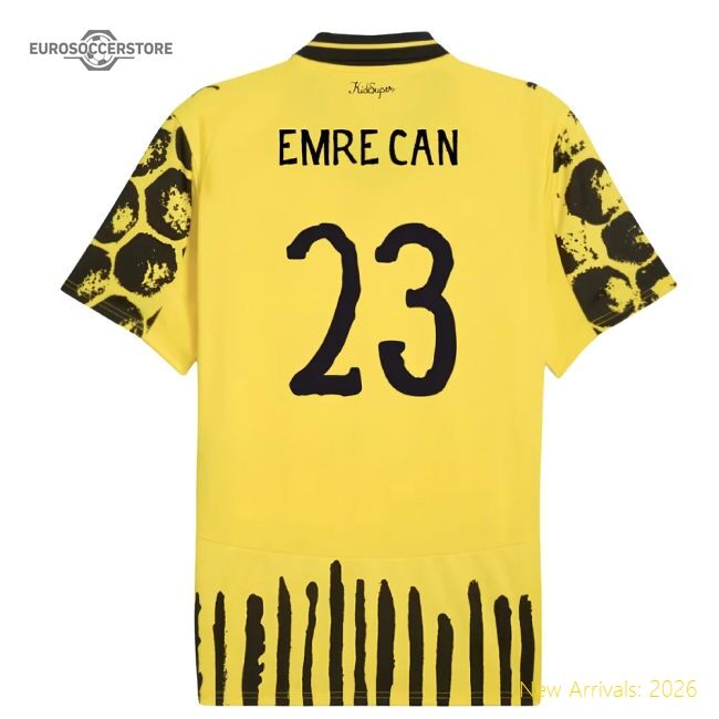 2025-2026 Kidsuper X Borussia Dortmund Cwc Home Shirt (emre Can 23)