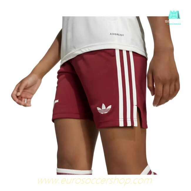 2025-2026 Arsenal Third Shorts (Burgundy) - Kids