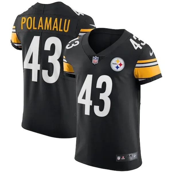 Performance Pittsburgh Steelers Elite Jersey - Premium Black NFL Fa...