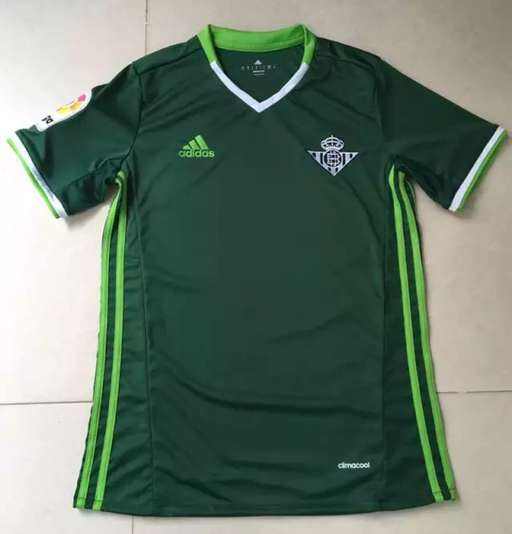 Real Betis Away 201617 Soccer Jersey Shirt - Official Replica 24321