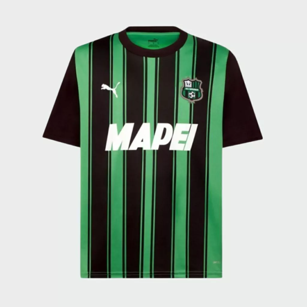 US Sassuolo 2324 Home Soccer Jersey Football Shirt - Official Replica