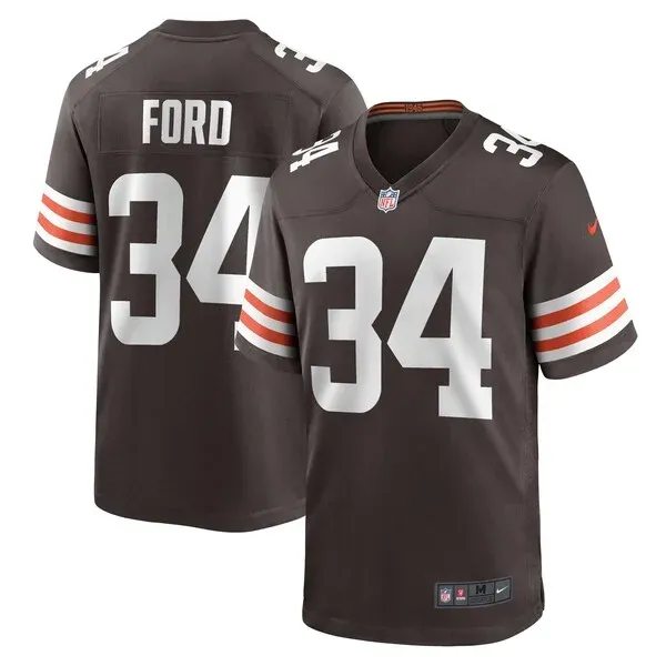 None Game Football Jersey - Brown  | NFL jersey | NFL Football