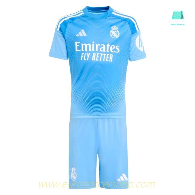 2025-2026 Real Madrid Home Youth Goalkeeper Kit
