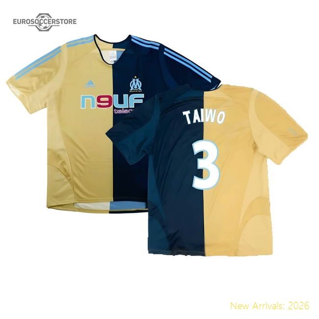 Trending Marseille 2005-06 Third Shirt ((Excellent) L) (Taiwo 3)