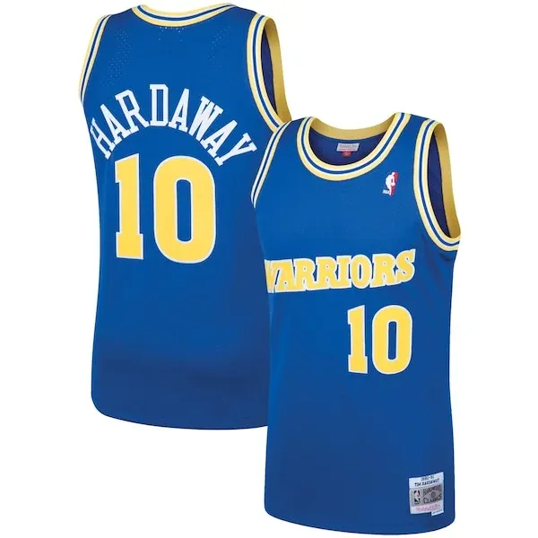 Tim Hardaway GSW Swingman Jersey - vintage official casual sports