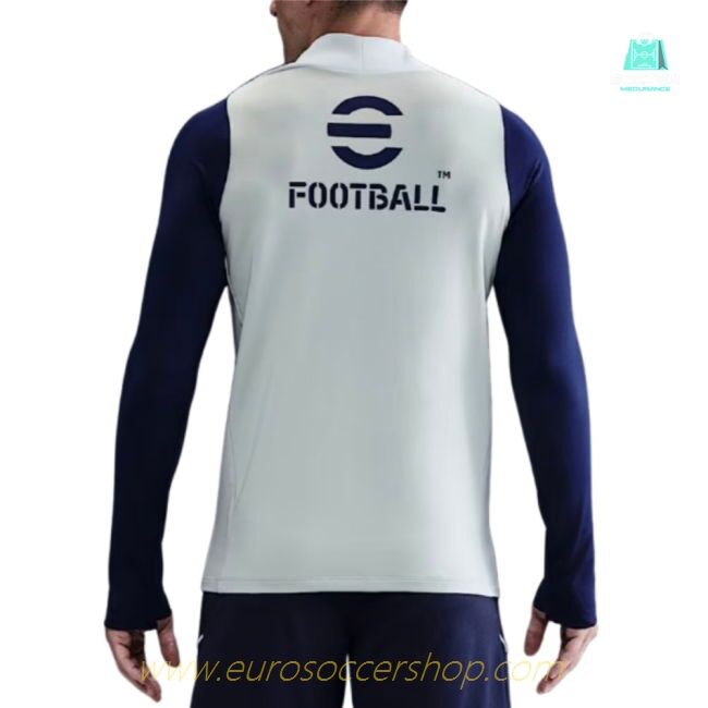 2025-2026 Inter Milan Strike Drill Top (Grey Haze)
