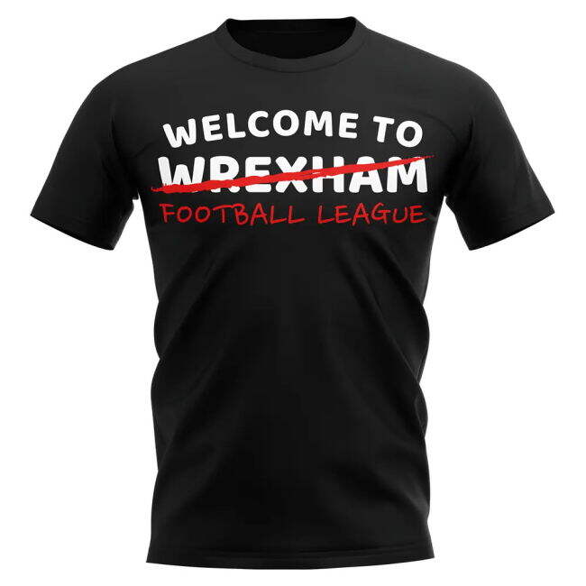 Wrexham League official style T-Shirt