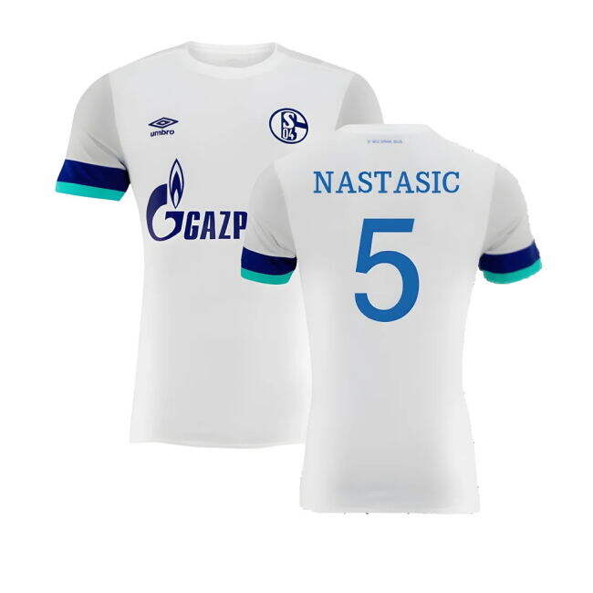 Schalke 2019-20 Away Shirt ((Mint) L) (NASTASIC 5)