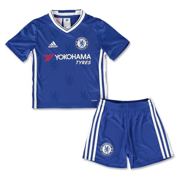 Kids Chelsea 201617 Home Blue Soccer KitsShirtShorts - Official