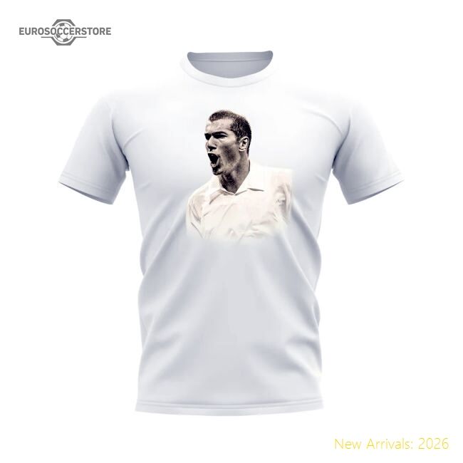 Zinedine Zidane Real Madrid Legend T-shirt (white) - Cost-effective