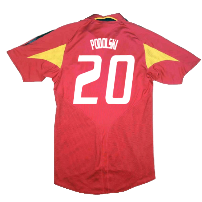 Podolski 20 New Comfortable Germany Third Soccer Jersey