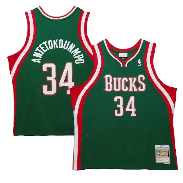 Giannis Antetokounmpo MIL Swingman Jersey - authentic player-jersey -