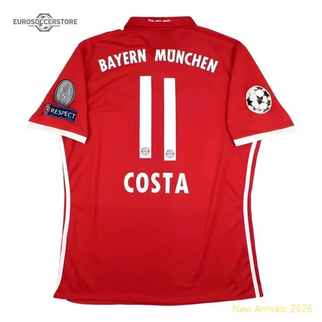 Bayern Munich 2016-17 Home (costa 11) (xl) (excellent)