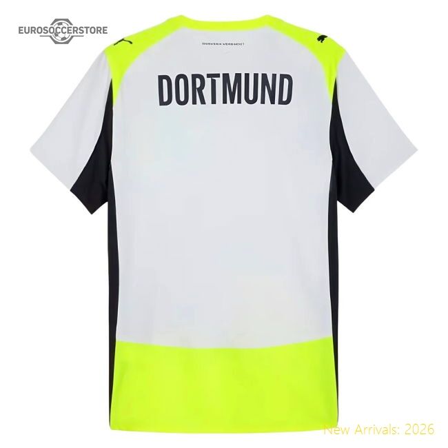 2025-2026 Borussia Dortmund Authentic Away Shirt - Supporter Edition