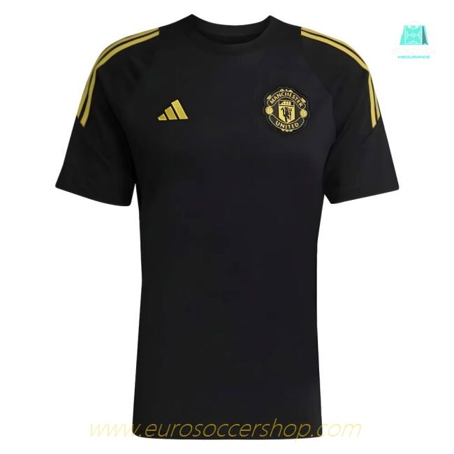 2025-2026 Man Utd EU Training Tee (Black)