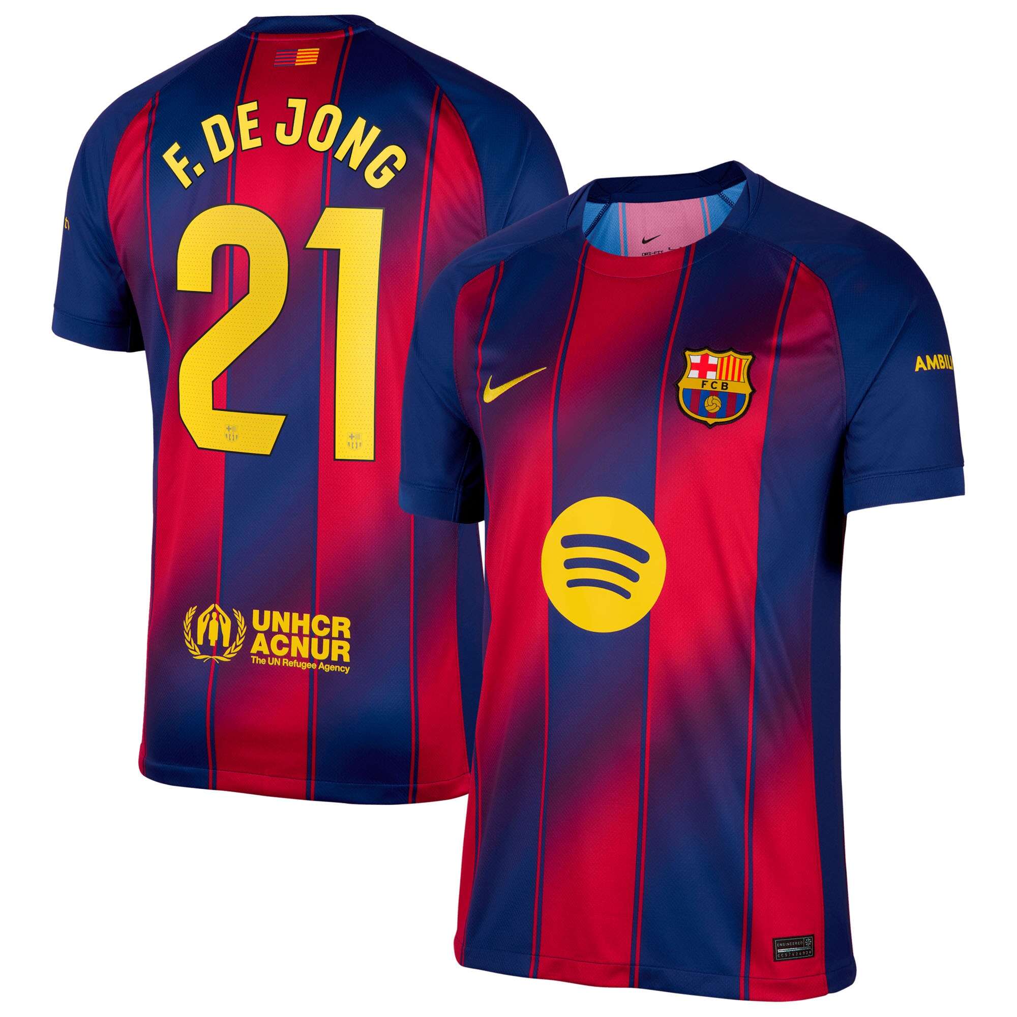 Barca Men's 2025 Official Replica Jersey - Soccer Jersey - Get Yours Now