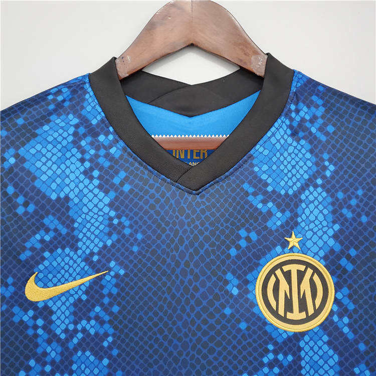 Inter Milan 21-22 Home Blue Soccer Jersey Football Shirt - Official