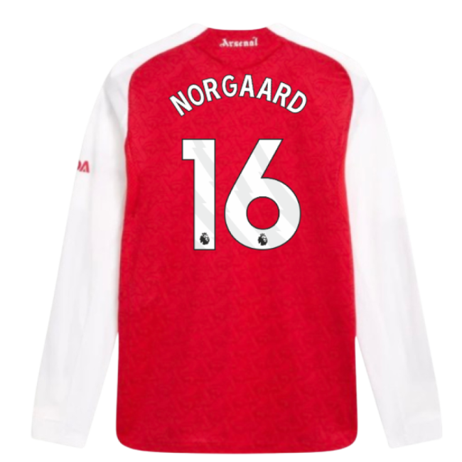 Arsenal Home Football Shirt 2025-20 Season Norgaard 16 L M S