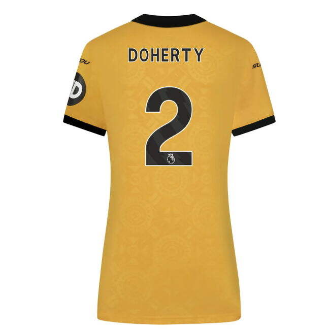Womens Latest Performance Wolves Home Match Shirt