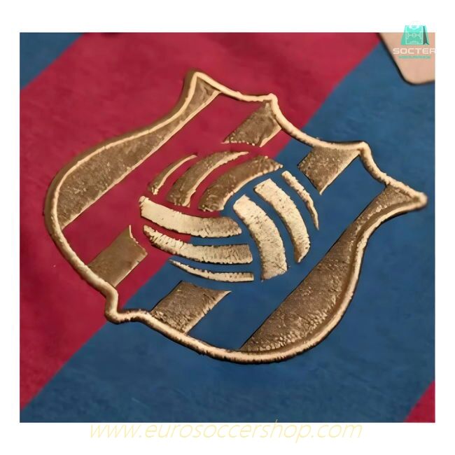 Barcelona Messi Retro Shirt with Laces L\'Escut