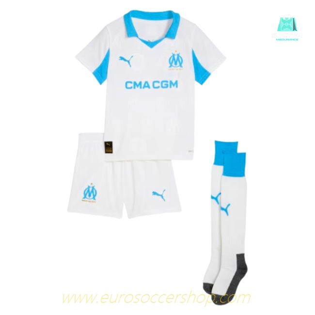 2025-2026 Marseille Home Mini Kit (Your Name)
