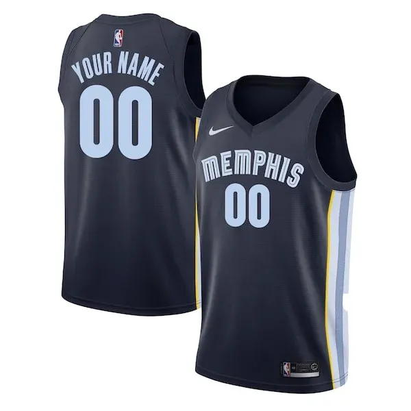 Memphis Grizzlies MEM Swingman Jersey - official NBA - Navy workout