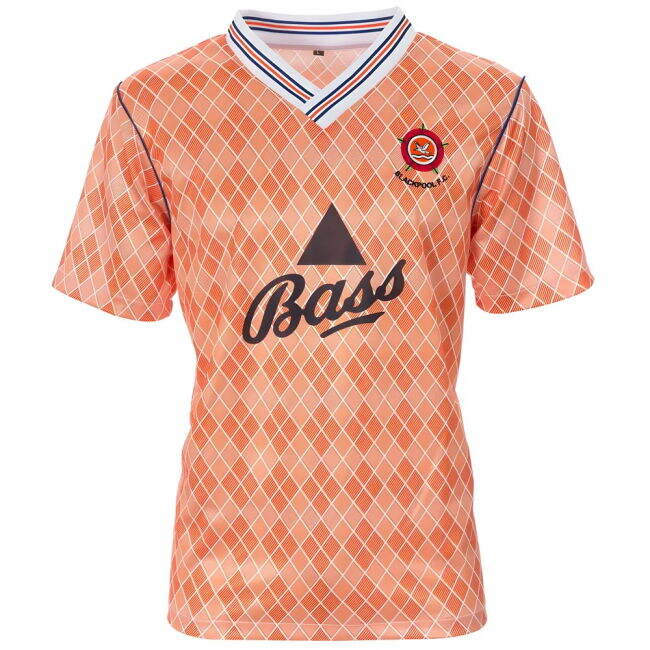 1989-1990 Blackpool Bass Retro Shirt