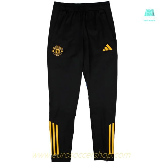 2025-2026 Man Utd EU Training Pants (Black) - Kids