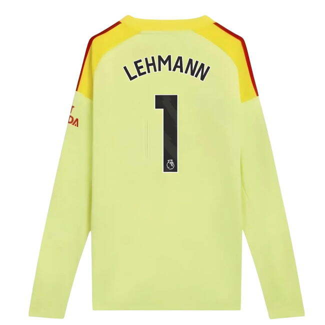 Arsenal 2025-20 Home Jersey Lehmann #1 L M S Kids
