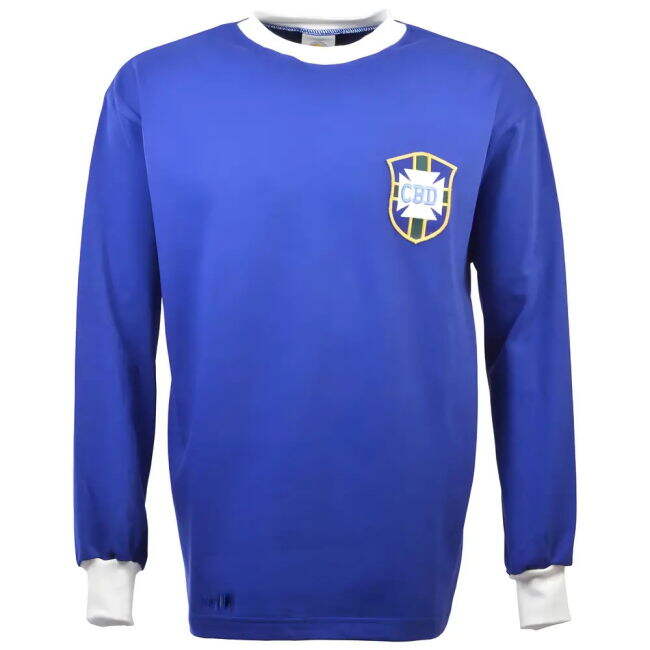 Brazil 1966 Brazil Football Team Trendy Home Game Jersey