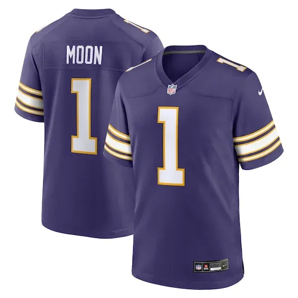 None Game NFL Jersey - Purple | Performance Football Apparel