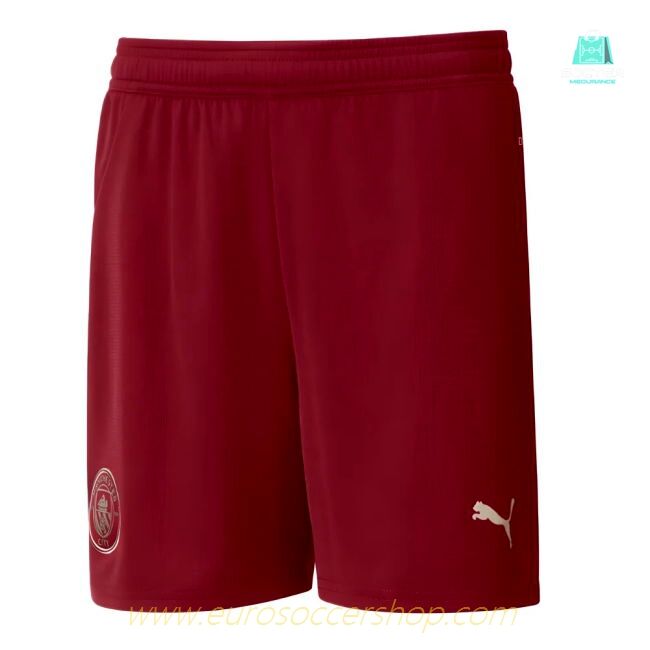 2024-2025 Man City Third Shorts (Dark Jasper) - Kids
