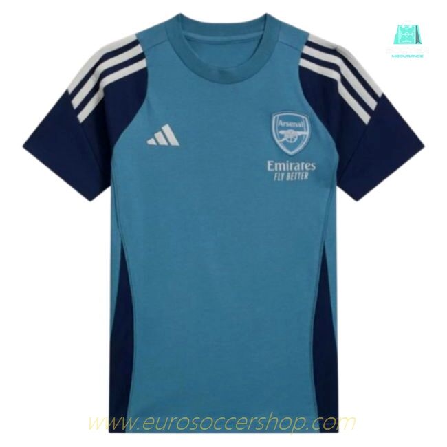 2025-2026 Arsenal Training Tee (Blanch Blue) - Kids (Eze 10)