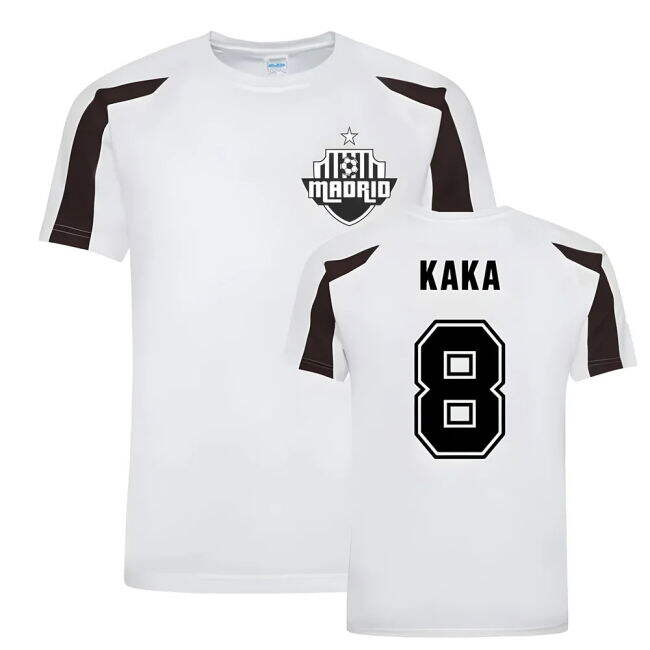 Kaka Madrid Sports Training Jersey (Whit - New - Match- Elite- Casual