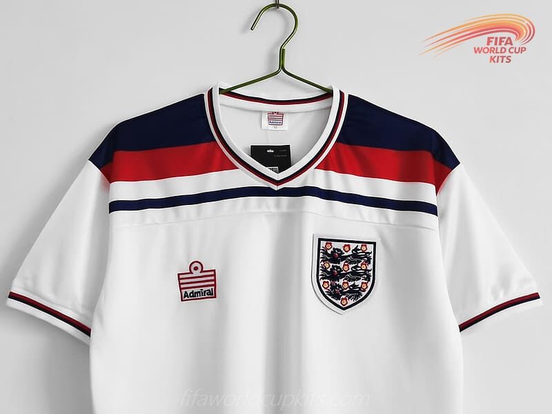 England 1982 vintage First Choice Soccer Kit