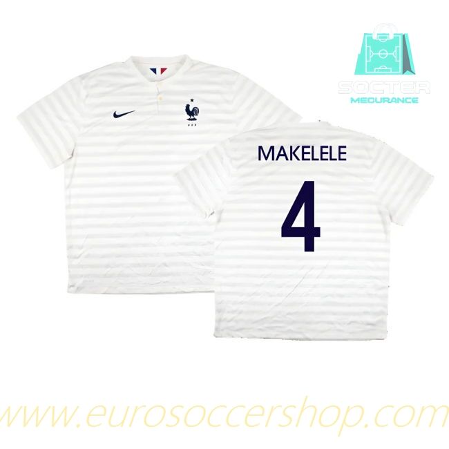France NT Away Football Shirt (Makelele 4)