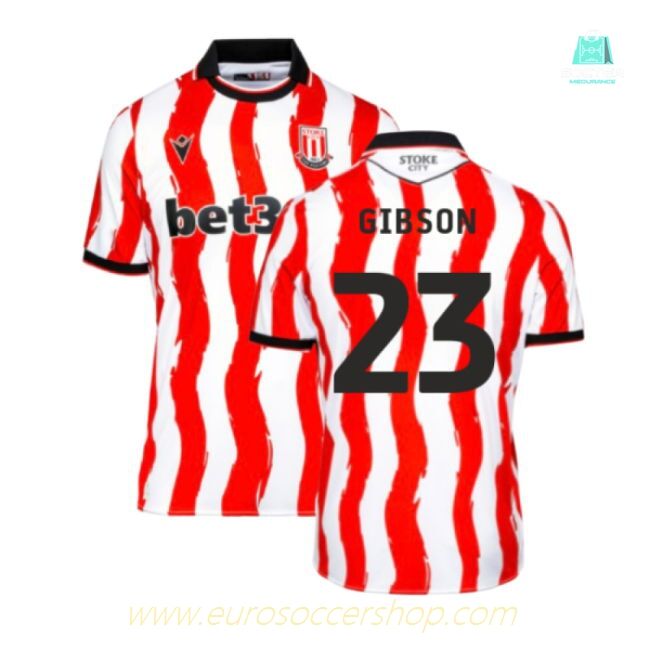 2025-2026 Stoke City Home Shirt (Gibson 23)