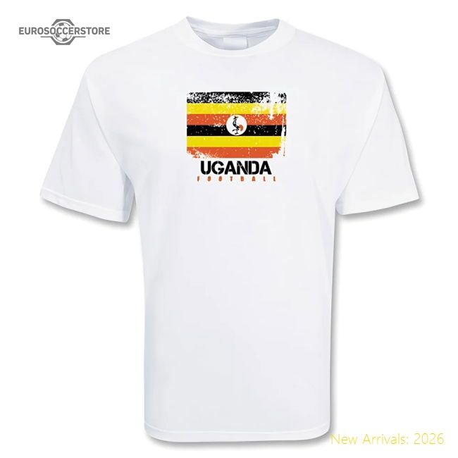 Uganda Football 20242025 Regular Tshirt  Top Sleek Drifit