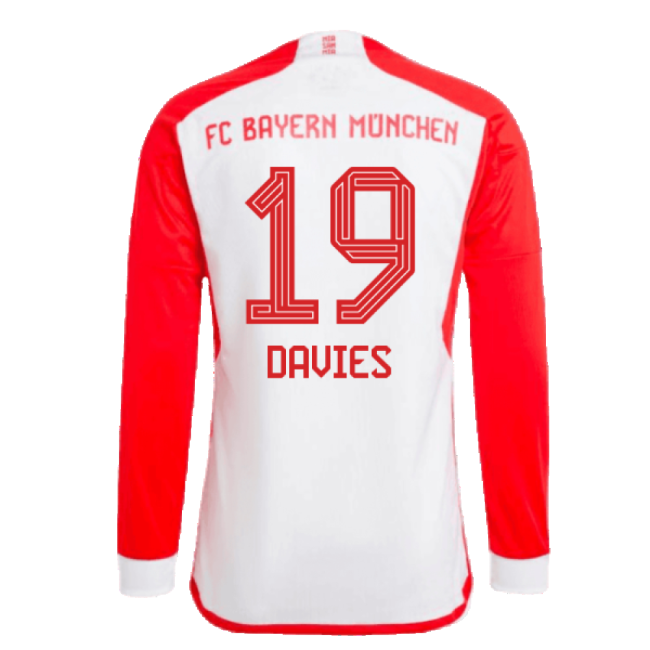 Top Tier True Bayern Davies #19 New Release Jersey Historic Number 7