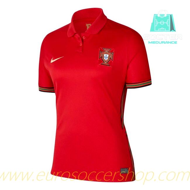 Premium 2020-2021 Portugal Home Kit Women's (FIGO 7)