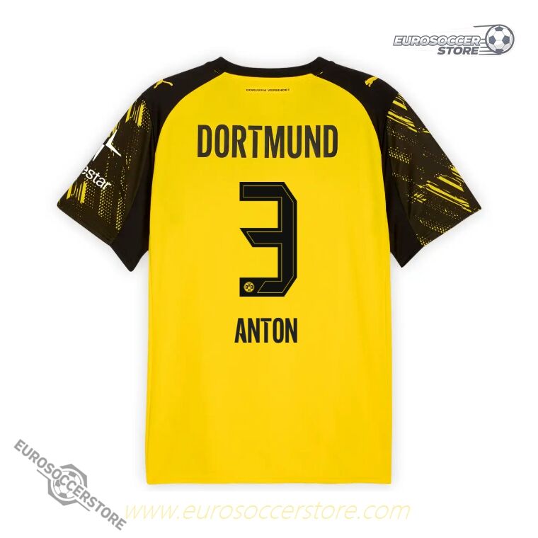Borussia Dortmund 25-26 Home Jersey ANTON 3
