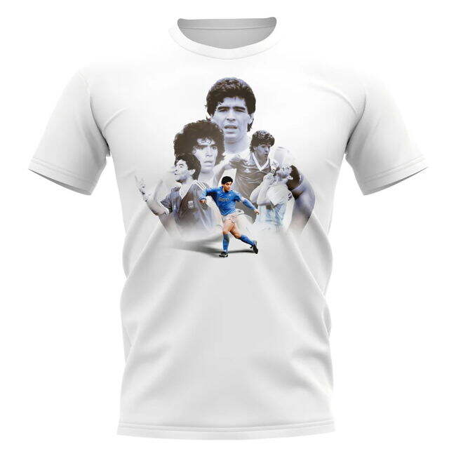 Limited-Edition Collector'S-Item Diego Maradona Tribute T-Shirt