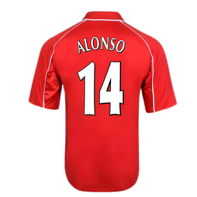 2025-21 Liverpool Authentic Home Soccer Jersey Liverpool 2000 L M S