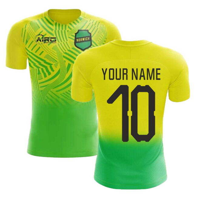 Official Norwich High Performance Updated Design Soccer Jersey