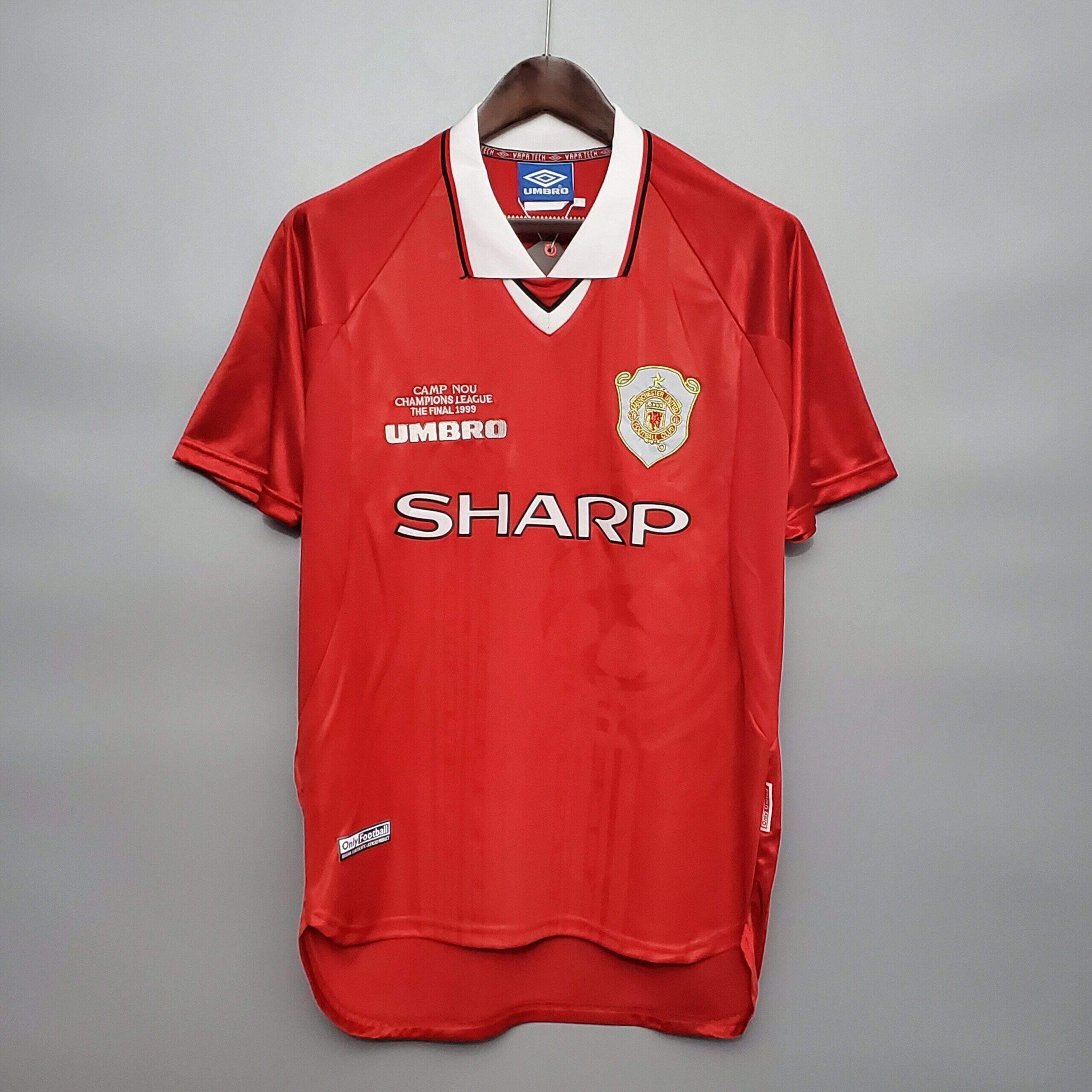 1999/00 Man United home kit