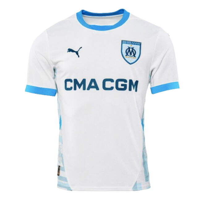 2024-2025 Marseille Home Shirt (Your Name)