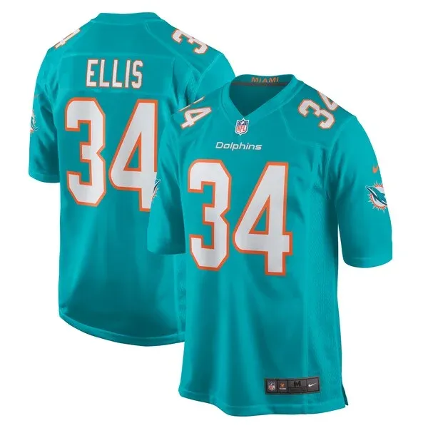 Performance None Game Jersey - Premium Aqua NFL Fan Jersey | Game D...
