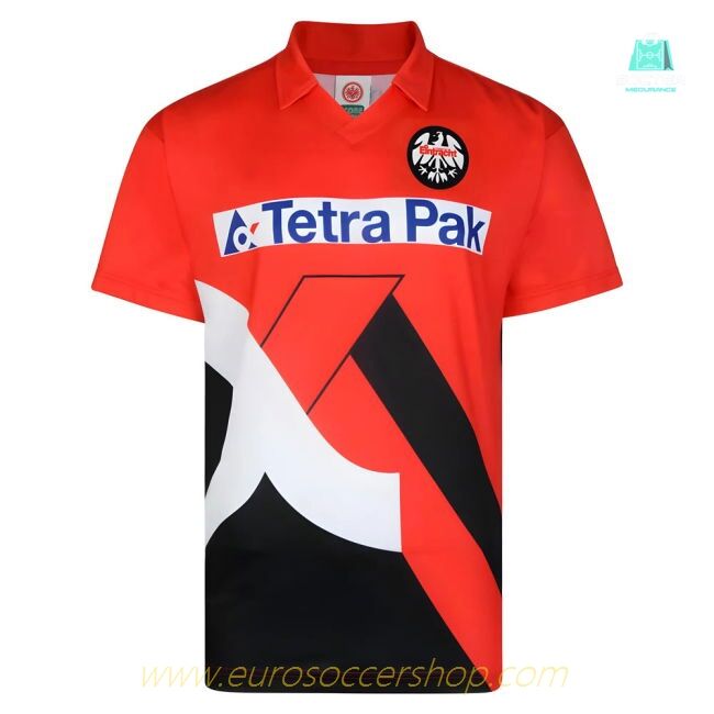 Score Draw Eintracht Frankfurt 1994 Retro Football Shirt