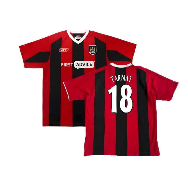 Manchester City 2003-04 Away Football Kit Manchester City Name & N_277