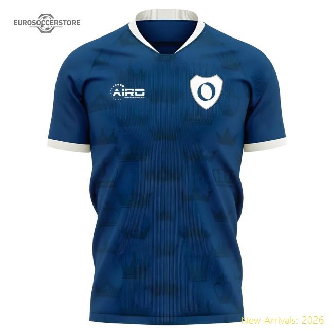 Superior 2025-2026 Real Oviedo Home Concept Football Shirt